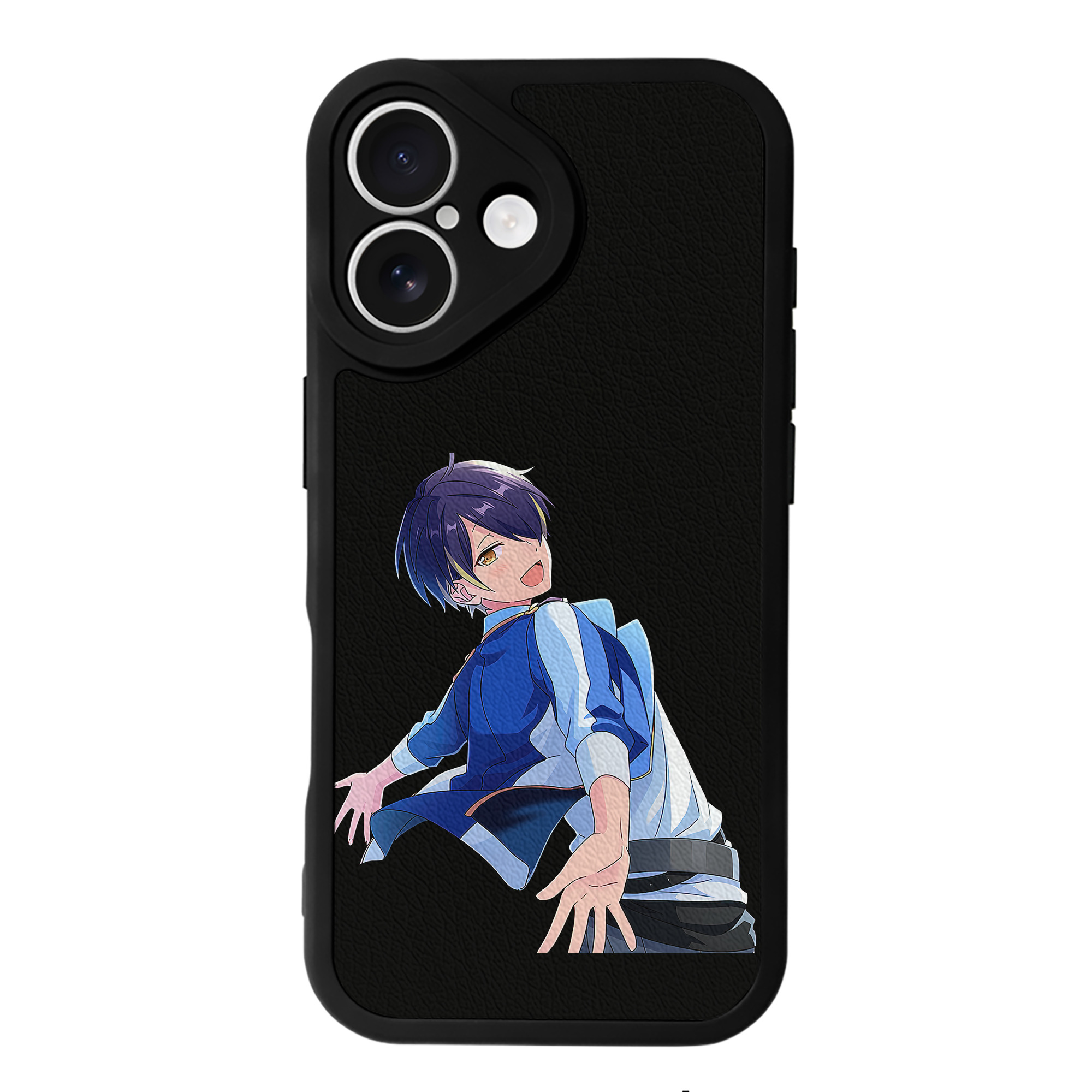 （画像用） あんさんぶるスターズ! Ensemble Stars 【iPhone 16シリーズ対応】シリコンスマホケース（レザー調） 材質：シリコン